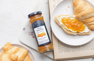St Dalfour marmalade with croissants